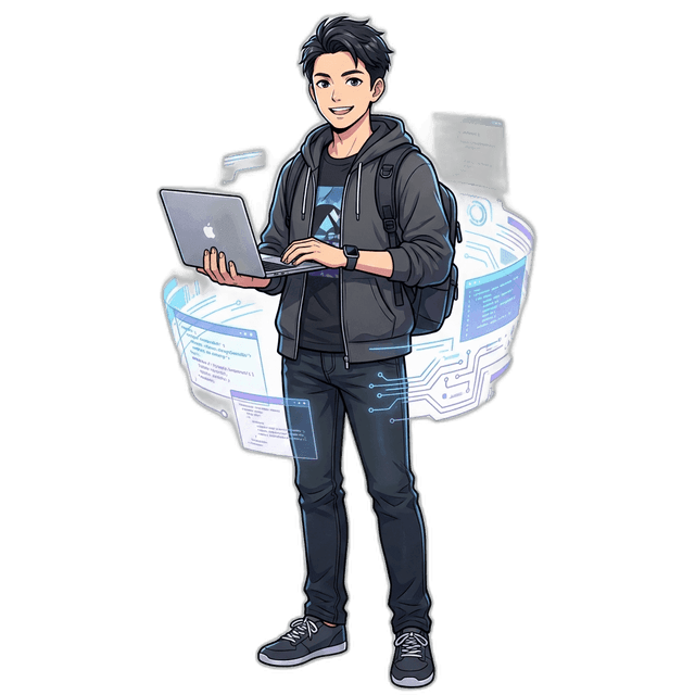 Tech professional character