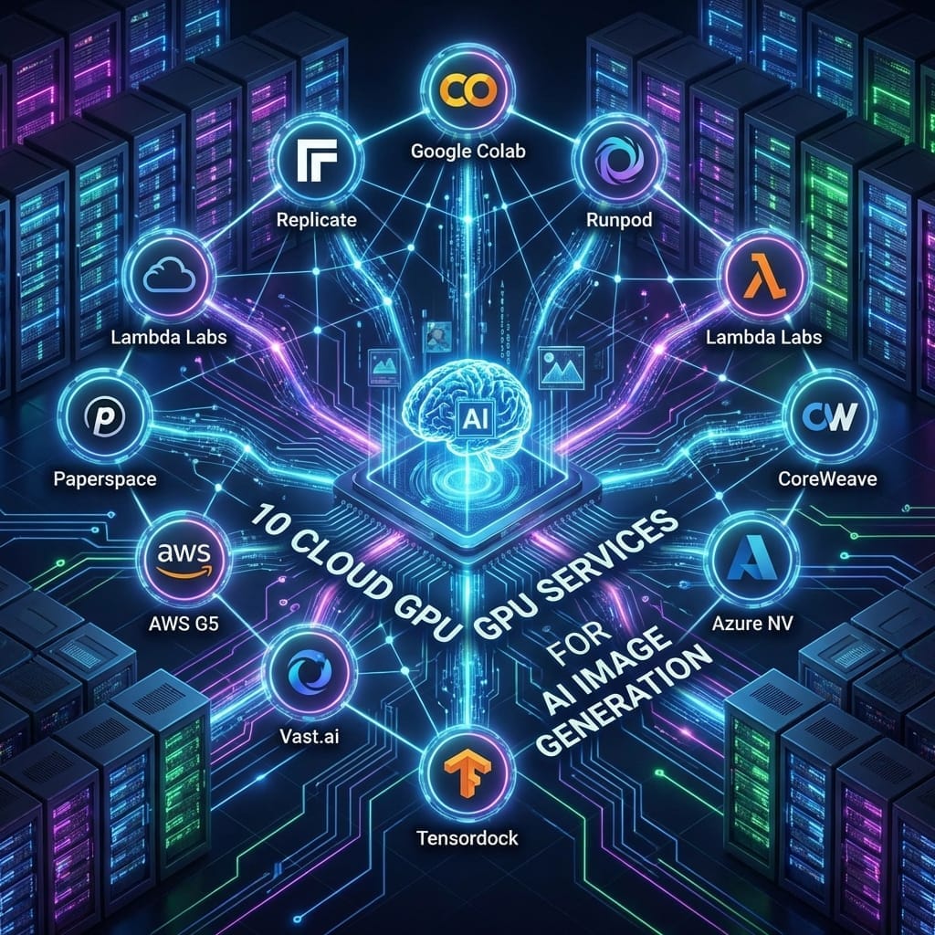 Testing 10 Cloud GPU Services for AI Image Generation