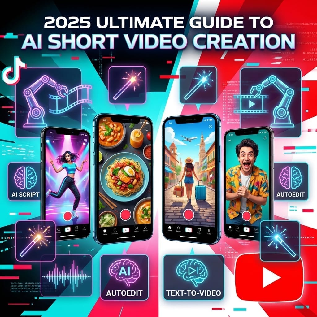 2025年最新版：AIによるショート動画作成完全ガイド