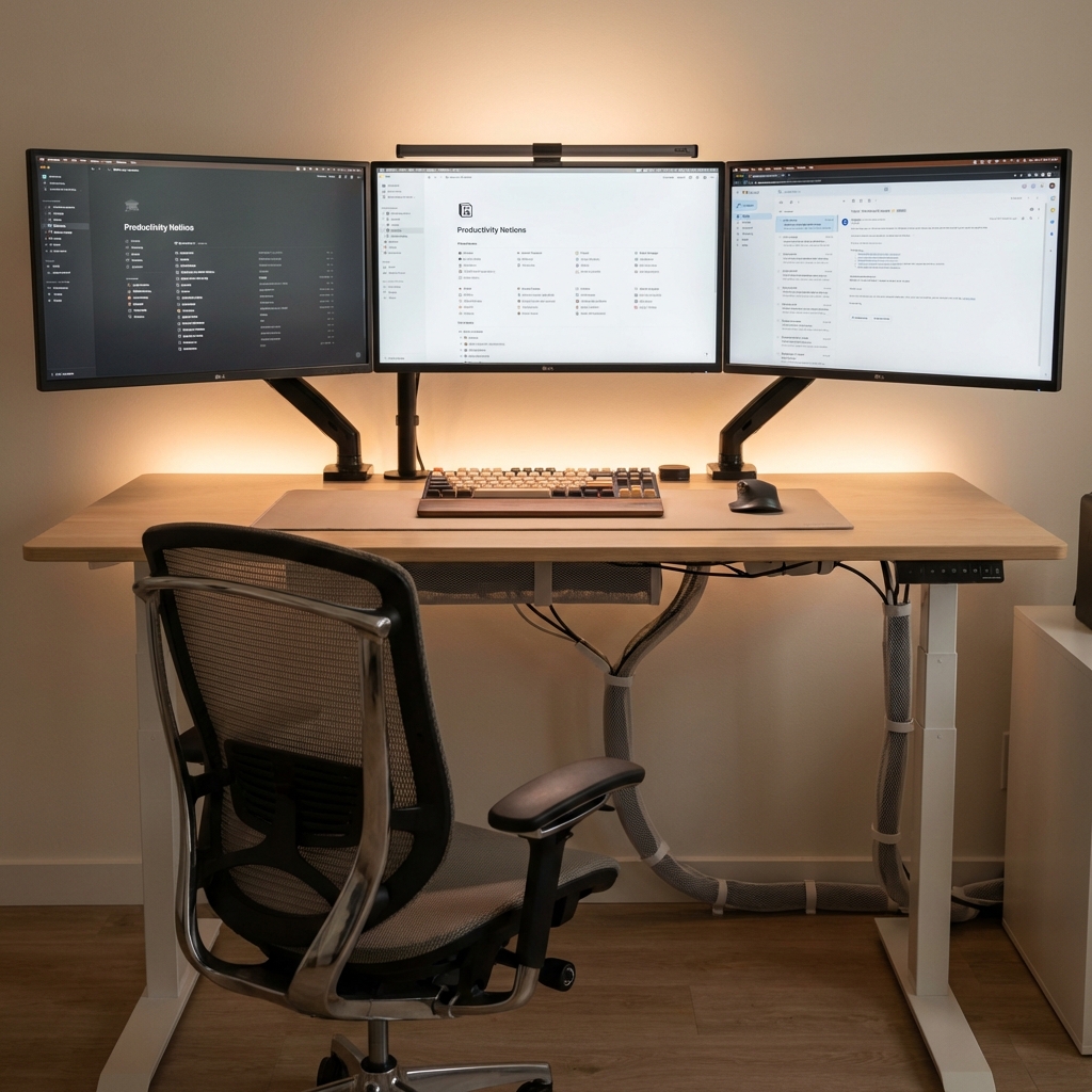 Best Desk Setup Guide 2026: Maximizing Productivity & Health