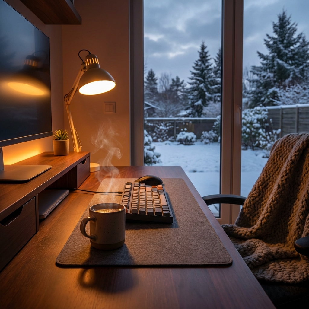 Say Goodbye to Cold Fingertips! The Ultimate Desk Heating Guide for Desk Work 2026