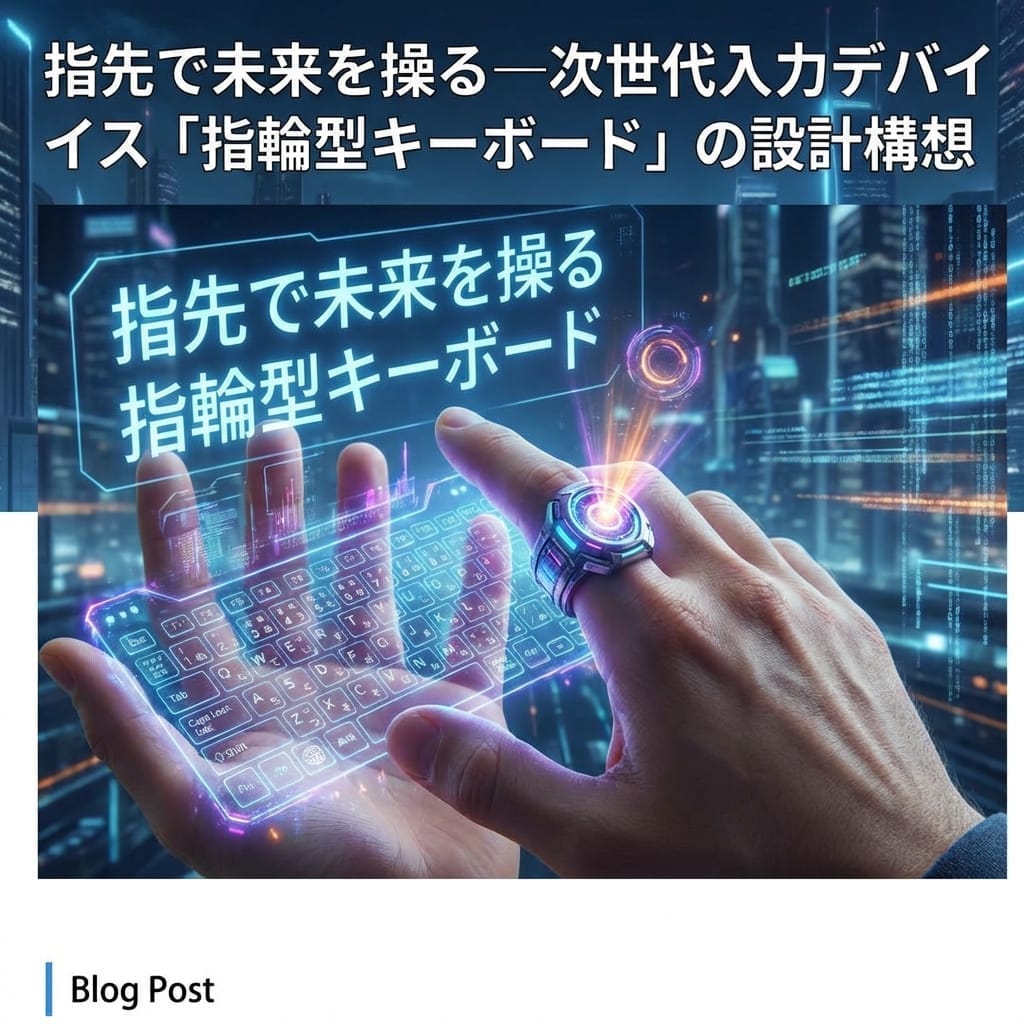 指尖掌控未来——下一代戒指键盘设计构想