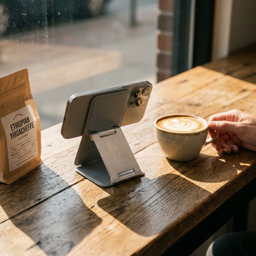 折りたたみスマホスタンド革命