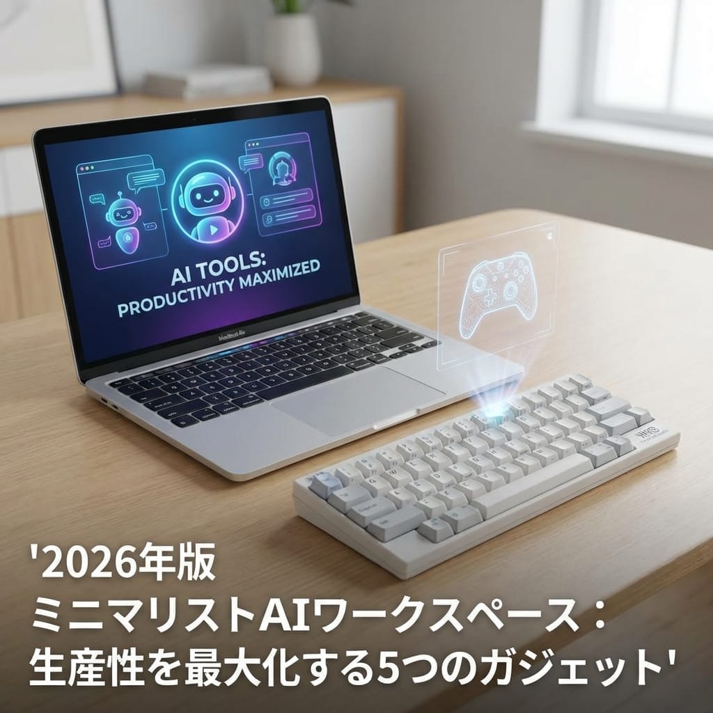 2026年版 ミニマリストAIワークスペース：生産性を最大化する5つのガジェット