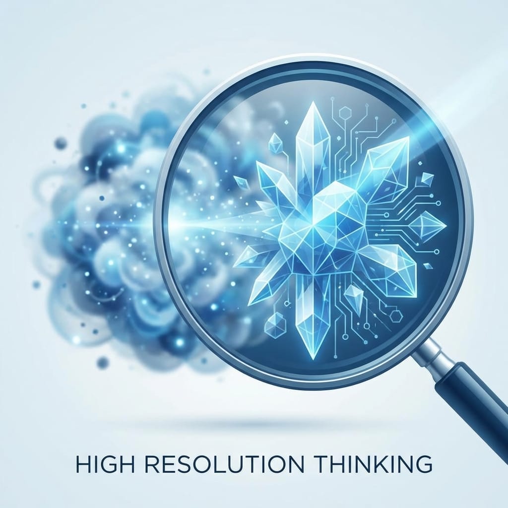 「思考の解像度」を爆上げする方法｜曖昧さを排し、明晰なビジネス判断を下すための4つの視点