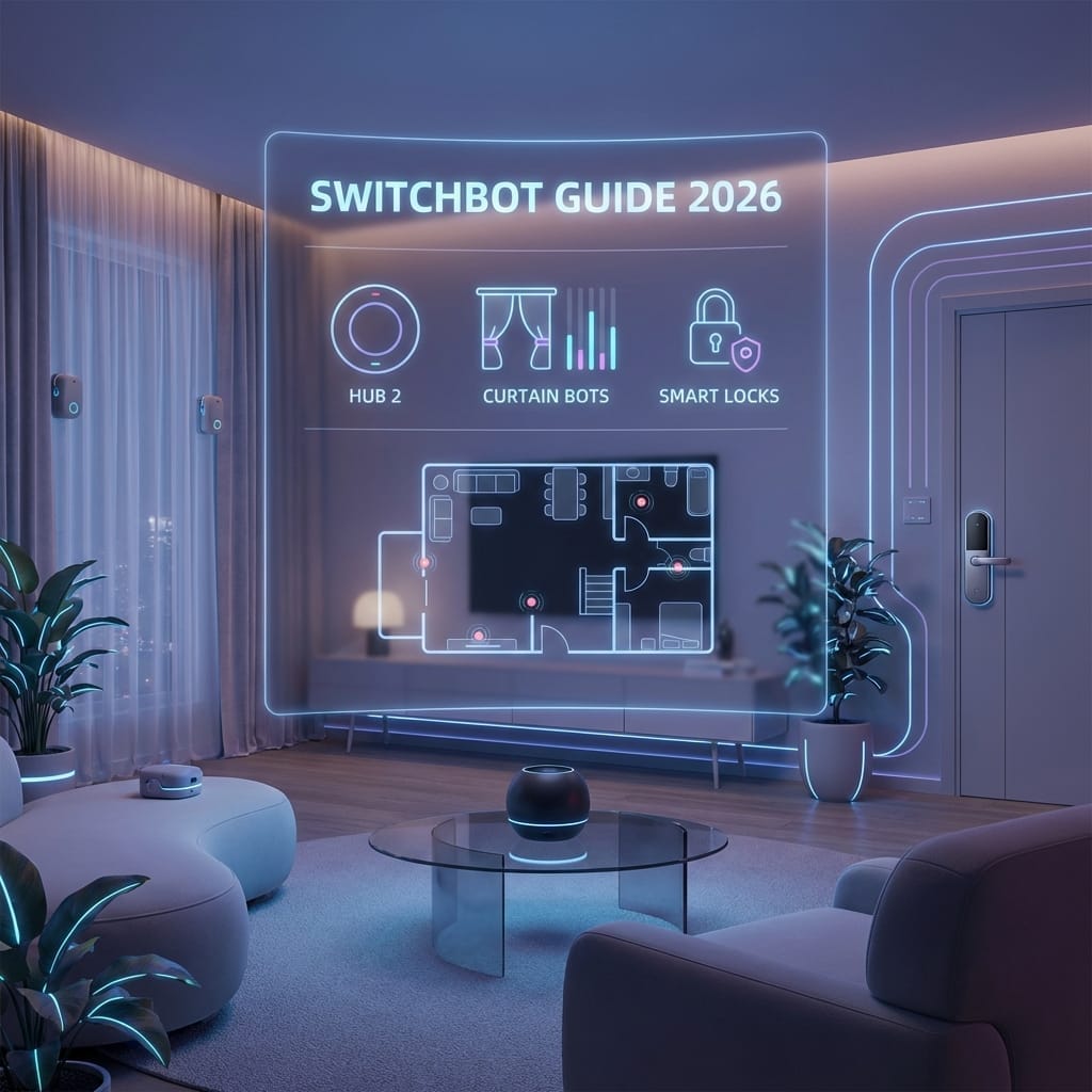 SwitchBot導入完全ガイド 2026｜家のあらゆるものをスマート化する最新ロードマップ